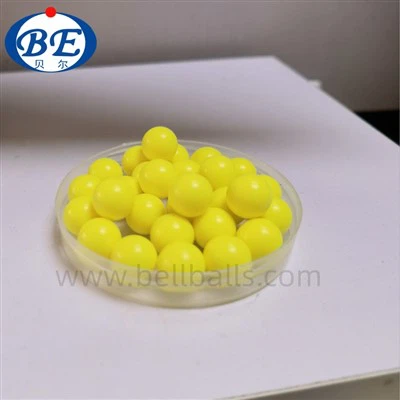 Khoom Yellow Plastic Balls